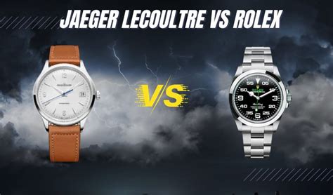 jlc family rolex|Jaeger LeCoultre vs. Rolex Watches (EVERYTHING To Know).